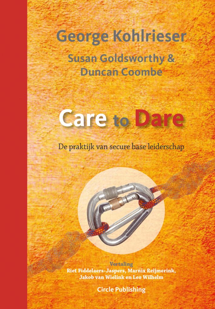 Nederlandstalige boekomslag Care to Dare