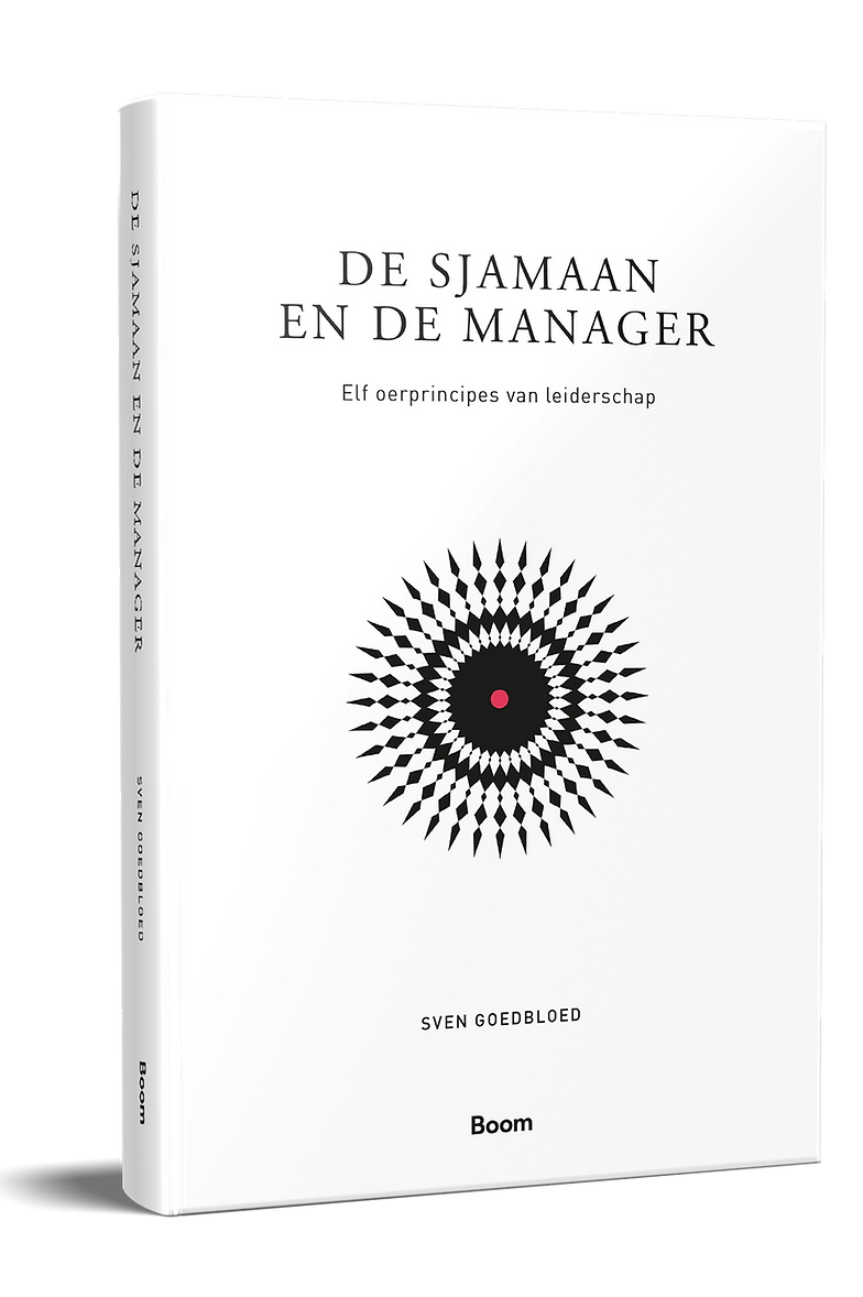 Boekomslag De sjamaan en de manager